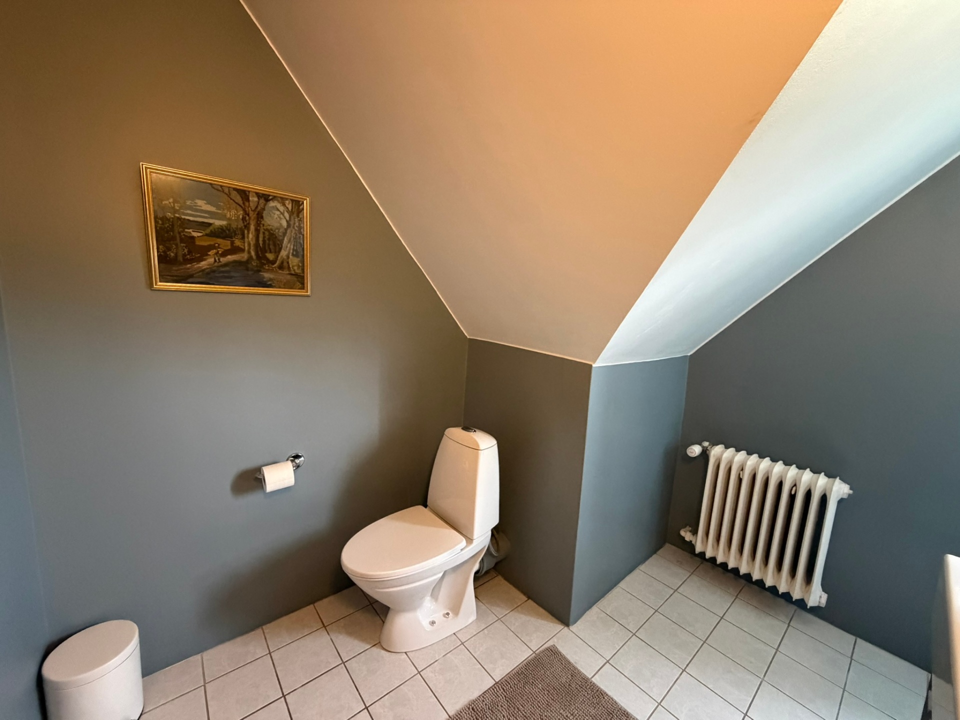 Toilet on top floor