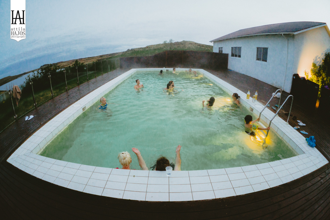 An afternoon in the pool